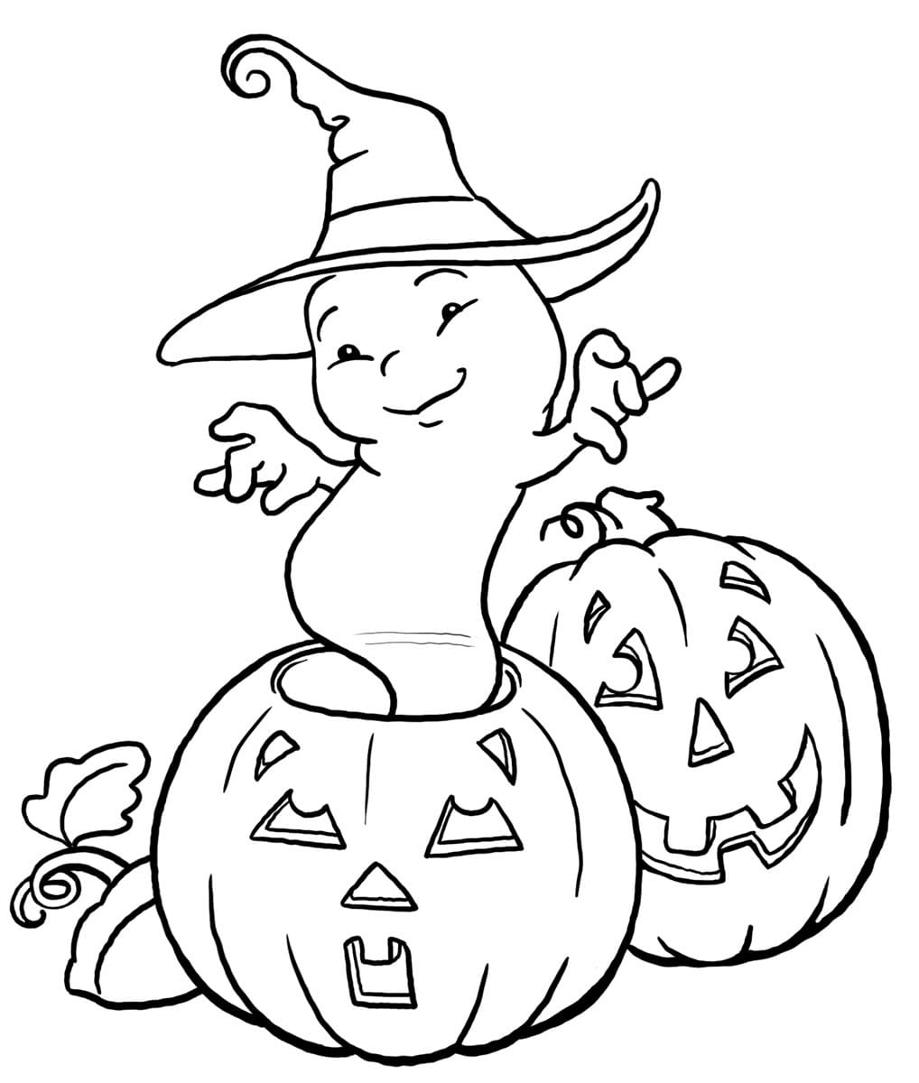 Dibujos de Halloween para Colorear y Imprimir