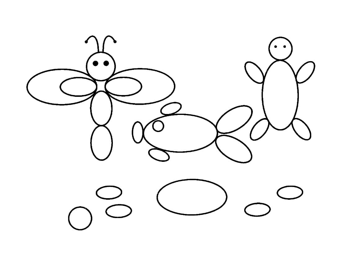 Shapes Coloring Pages for Children | Free Printable