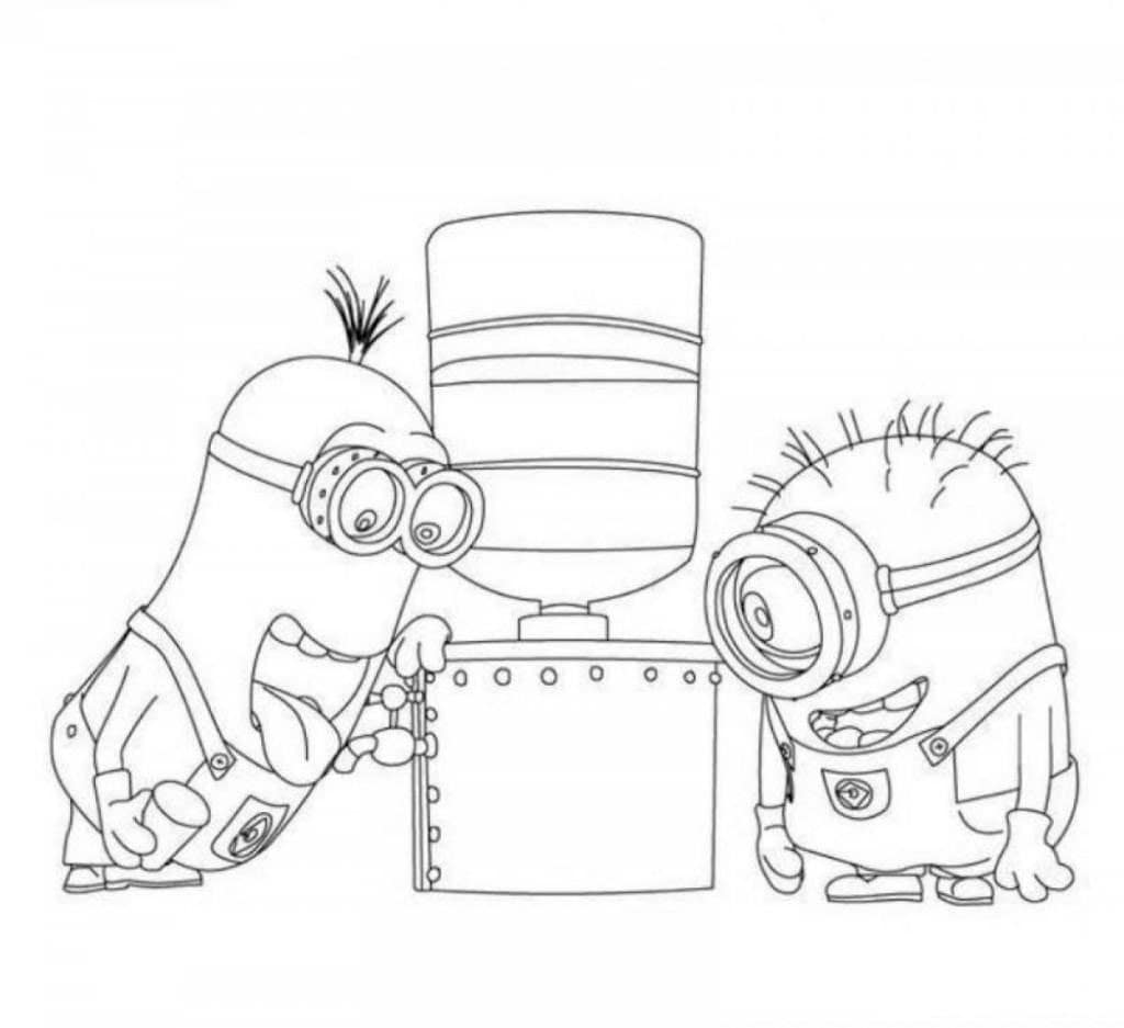 Minions Coloring Pages | 110 New Pictures Free Printable