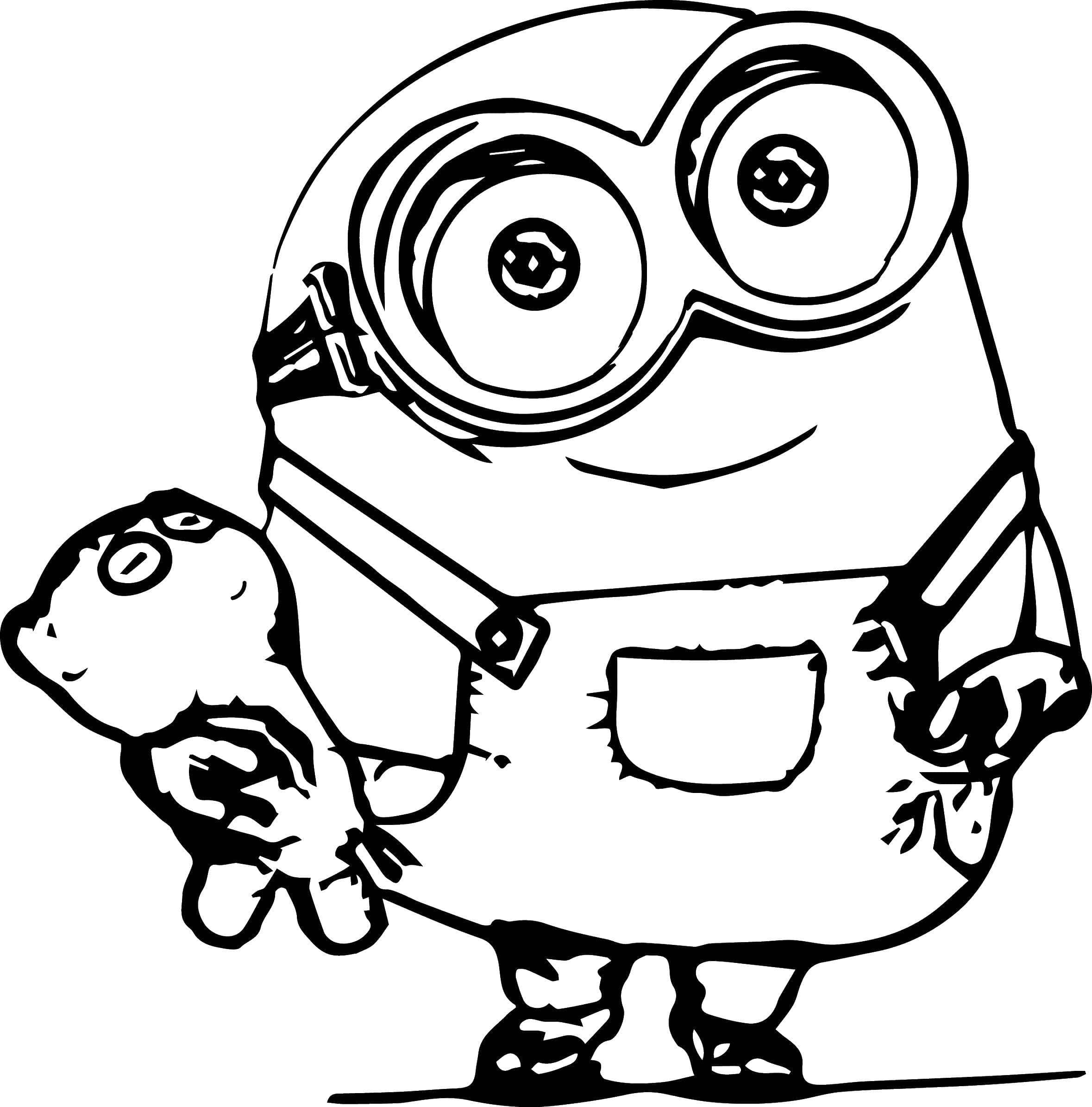 Minions Coloring Pages | 110 New Pictures Free Printable