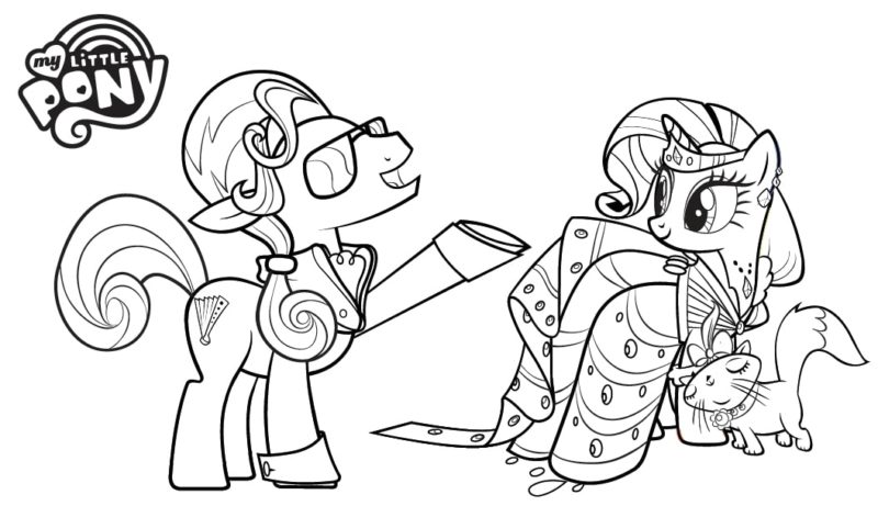 Coloriage Mon Petit Poney - 100 images à imprimer gratuits