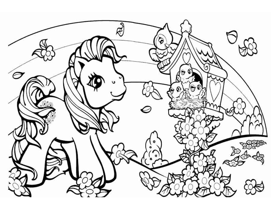 Dibujos de My Little Pony para Colorear - Imprime gratis | 100 imágenes