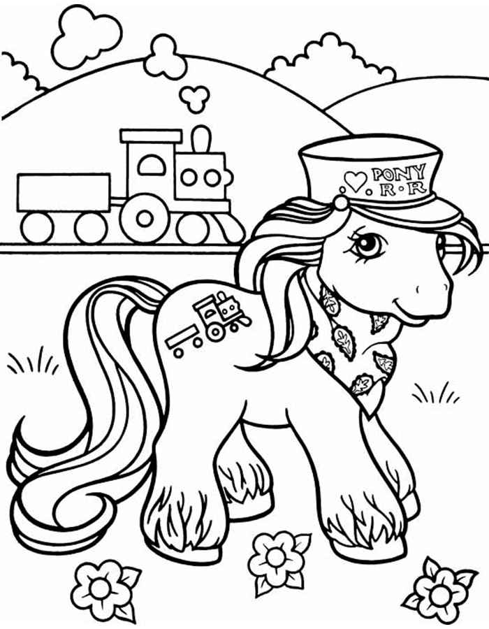Ausmalbilder My Little Pony | 100 Malvorlagen Kostenlos zum Ausdrucken