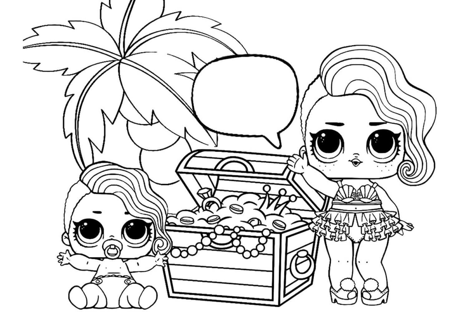 lol surprise dolls pictures to color