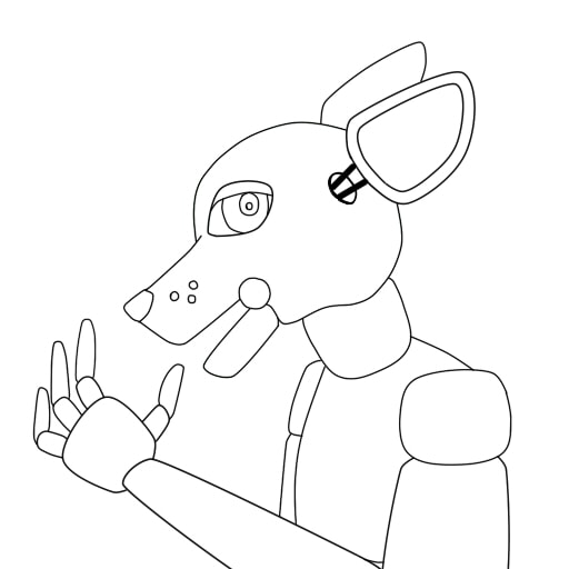 Coloriage Five Nights at Freddy's à imprimer