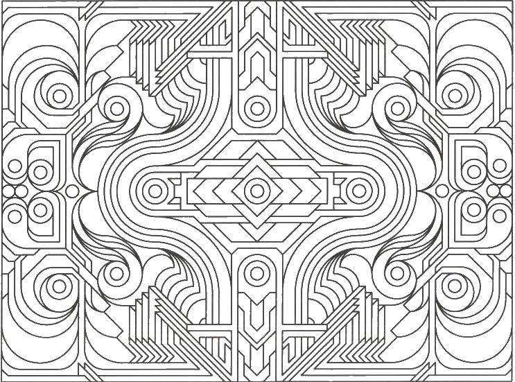 Antistress Coloring Pages