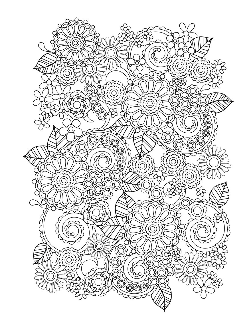 Antistress Coloring Pages
