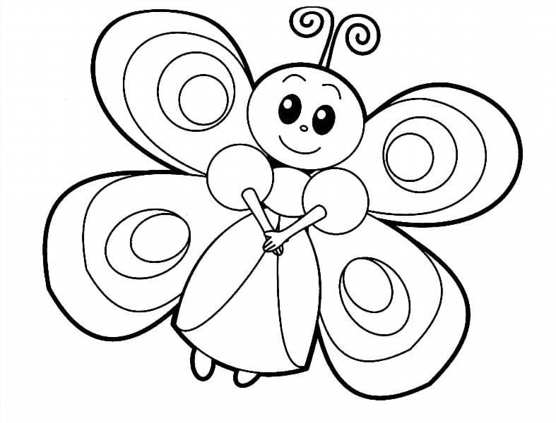 Featured image of post Butterfly Colouring Images For Kids