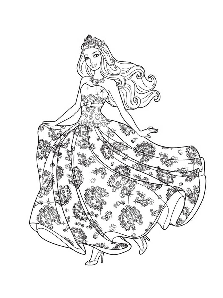 Barbie Coloring Pages   20 images Free Printable