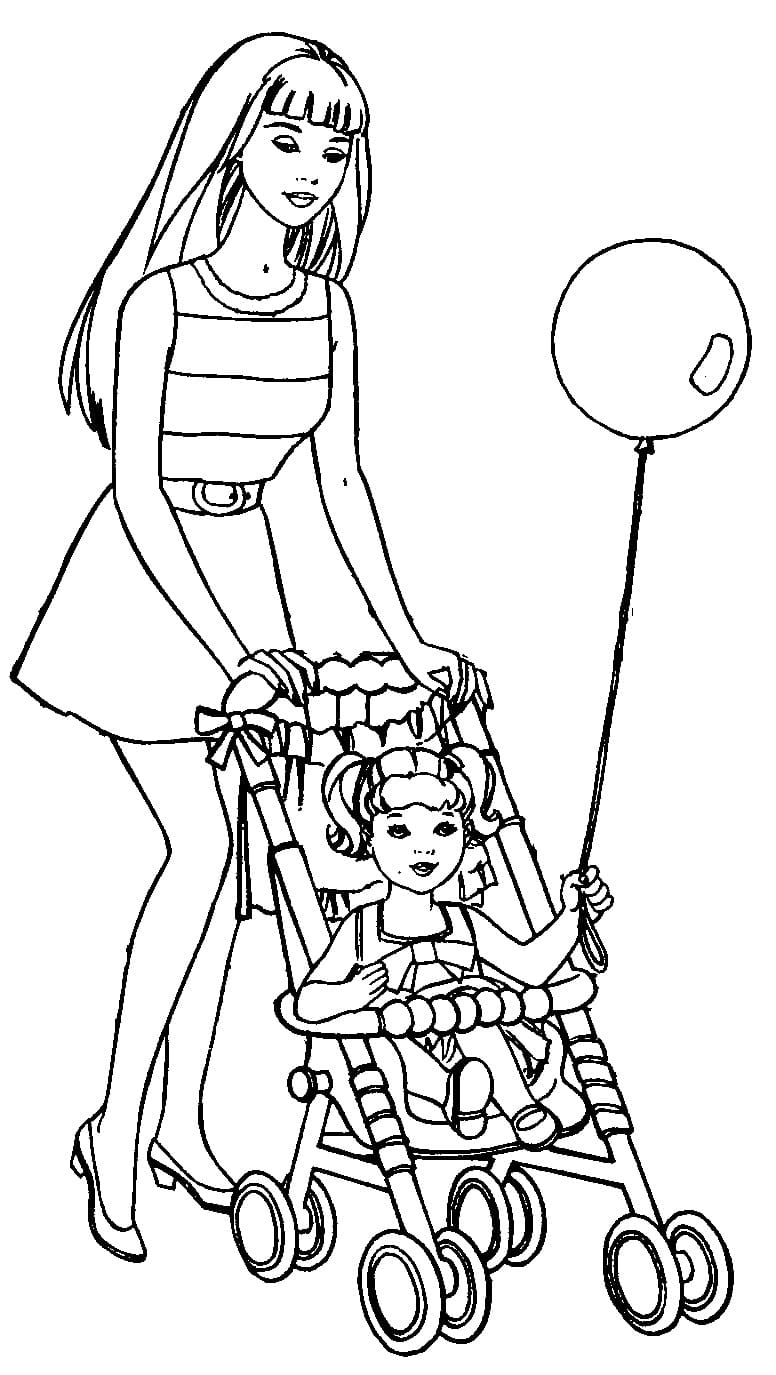 barbie coloring pages 105 images free printable
