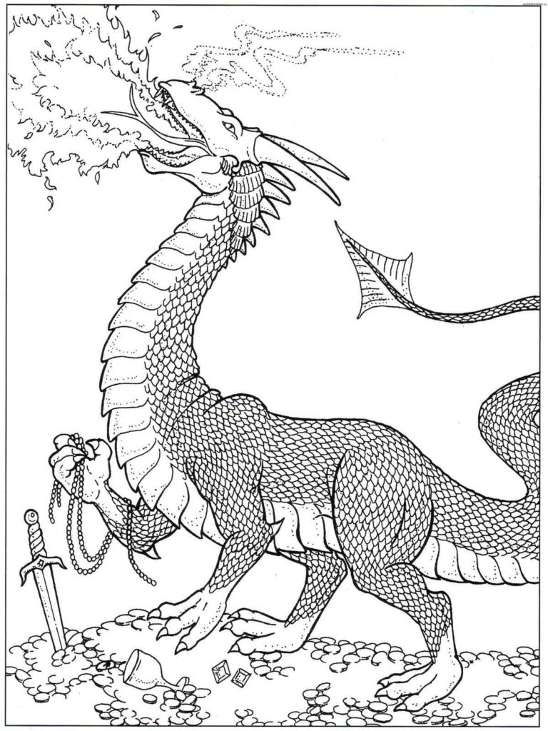 Coloriage Dragon Imprimer Coloriage Dragon Imprimer