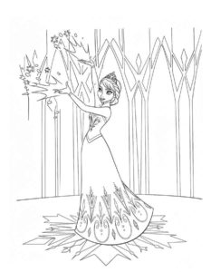 dibujos-de-elsa-para-colorear