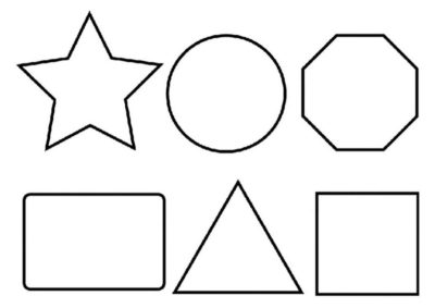 Shapes Coloring Pages for Children | Free Printable