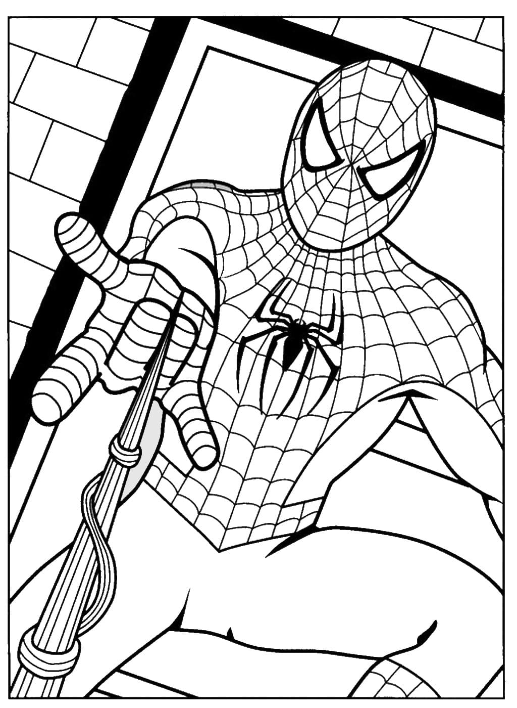 Disegni di Spiderman da Colorare