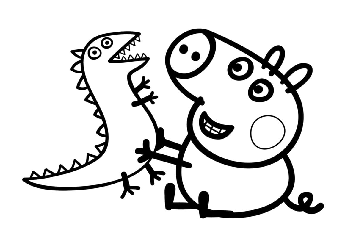 Peppa Pig Coloring Pages