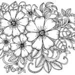 Kolorowanki Kwiaty – 80 kolorowanek do wydruku