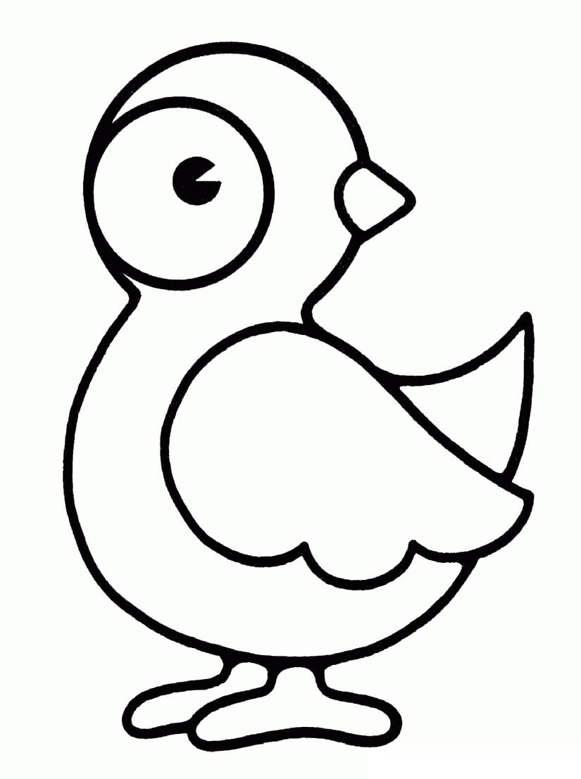 Coloring Pages for 2- to 3-Year-Old Kids. Download Them or ...