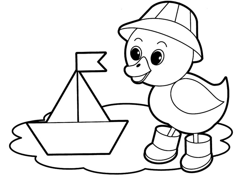 Coloriage pour les enfants de 2 à 3 ans - Téléchargez ou imprimez en ligne