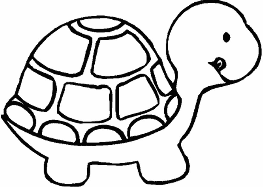 Coloring Pages for 2- to 3-Year-Old Kids