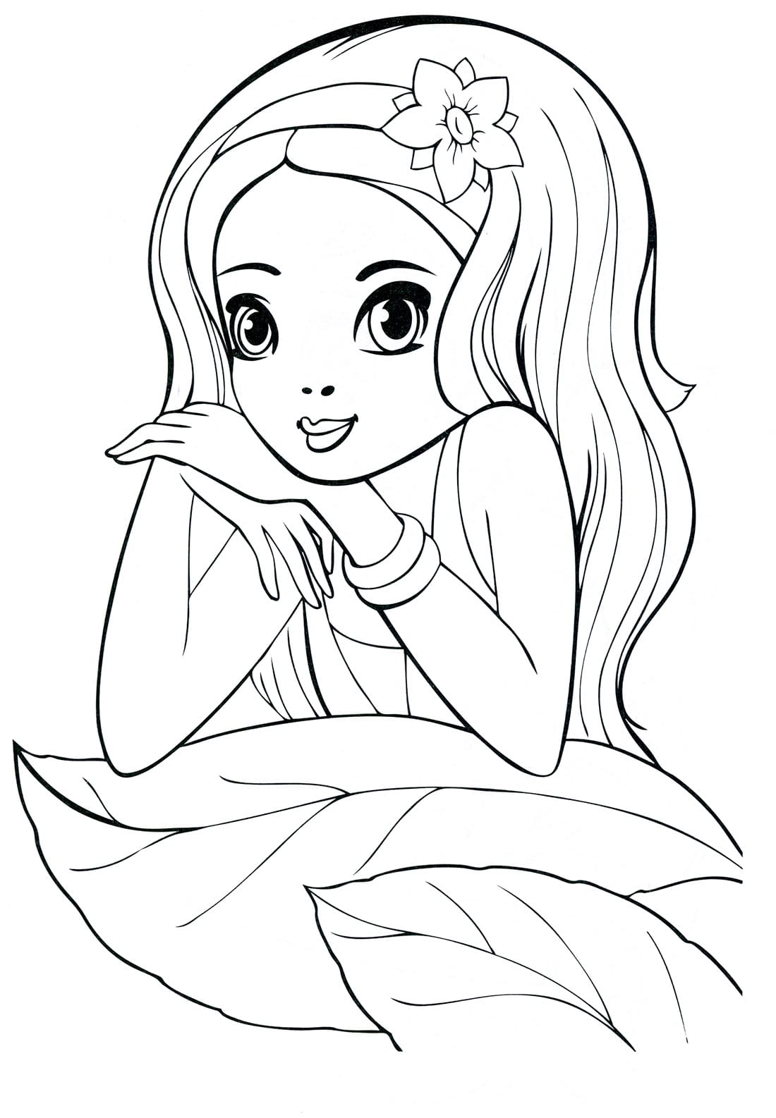 Coloring pages for girls 20 years old. Download or print for free