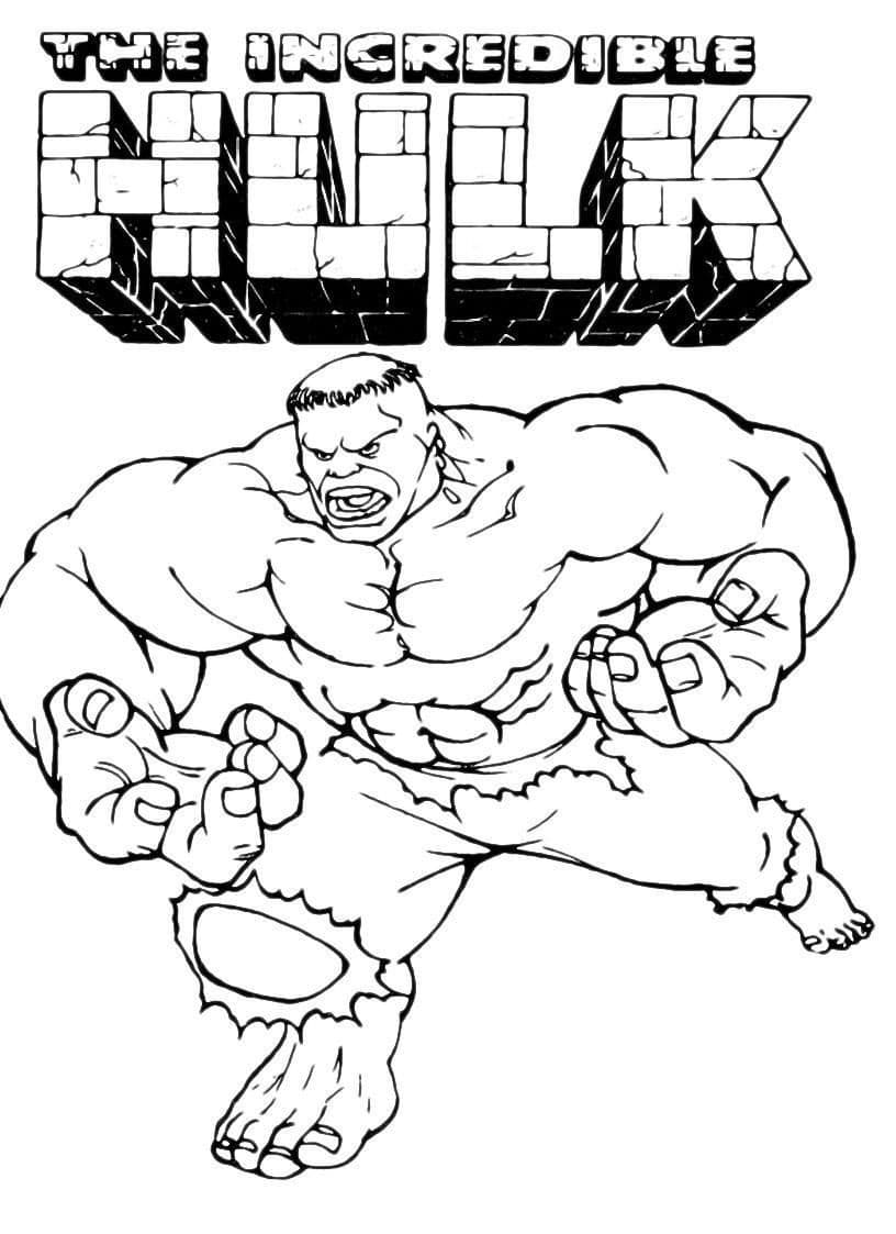 Dibujos de Hulk para colorear - 110 imágenes para imprimir gratis