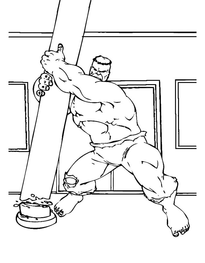 Disegni di Hulk da colorare - 110 immagini per la stampa gratuita