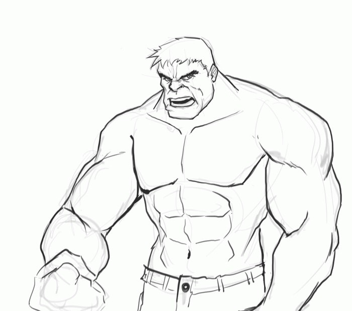 Dibujos de Hulk para colorear - 110 imágenes para imprimir gratis