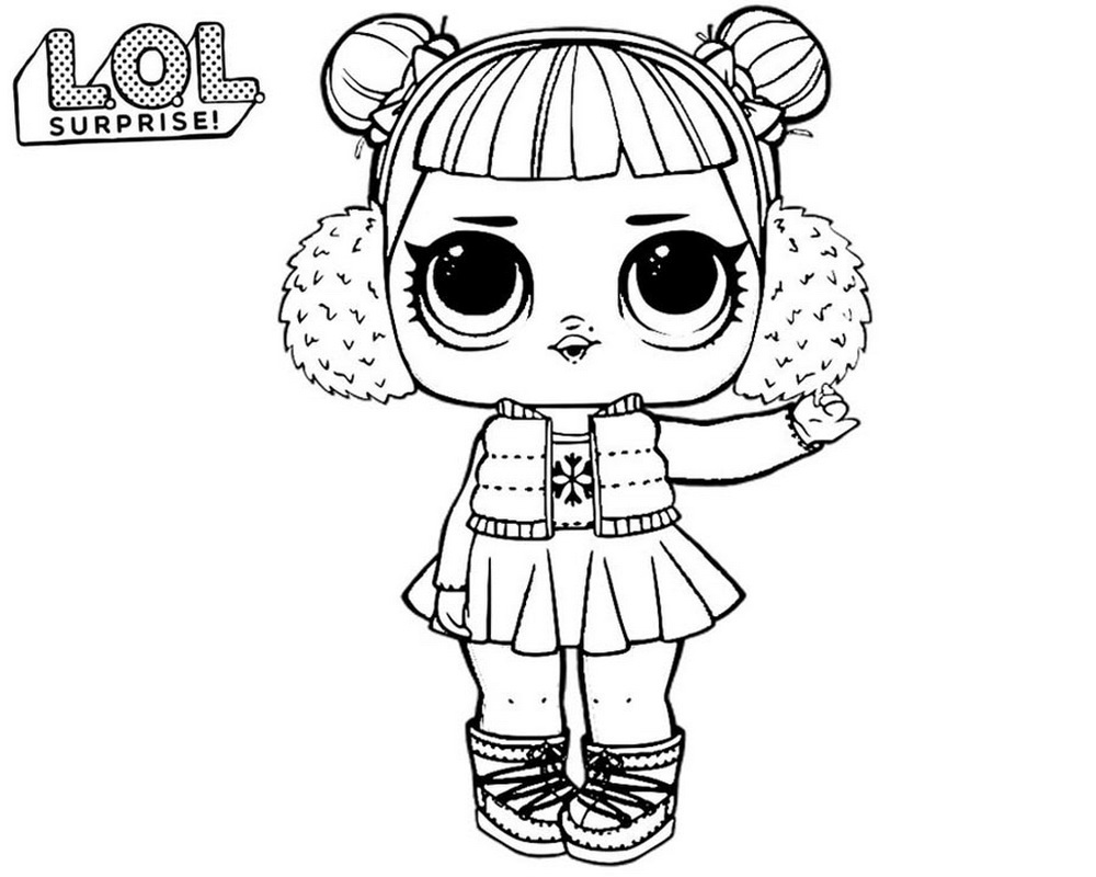 L.O.L. Surprise Dolls Coloring Pages