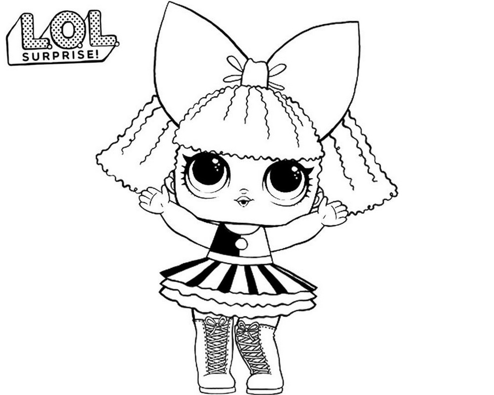 L.O.L. Surprise Dolls Coloring Pages