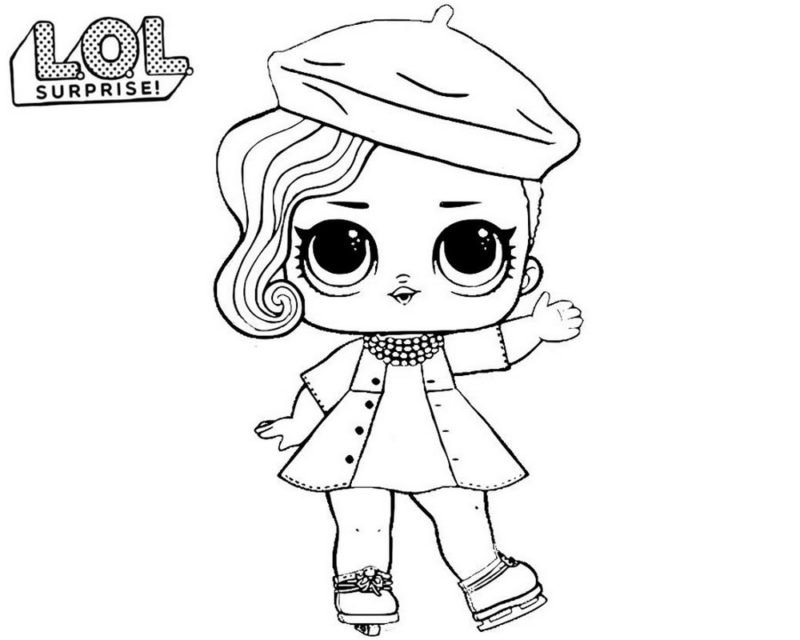 LOL Surprise Dolls Coloring Pages. Print Them for Free! All the Series