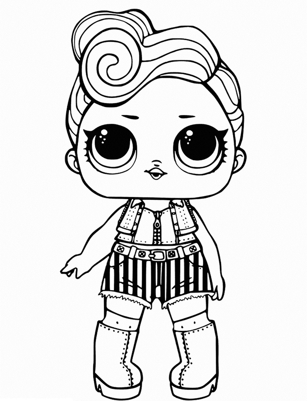 L.O.L. Surprise Dolls Coloring Pages