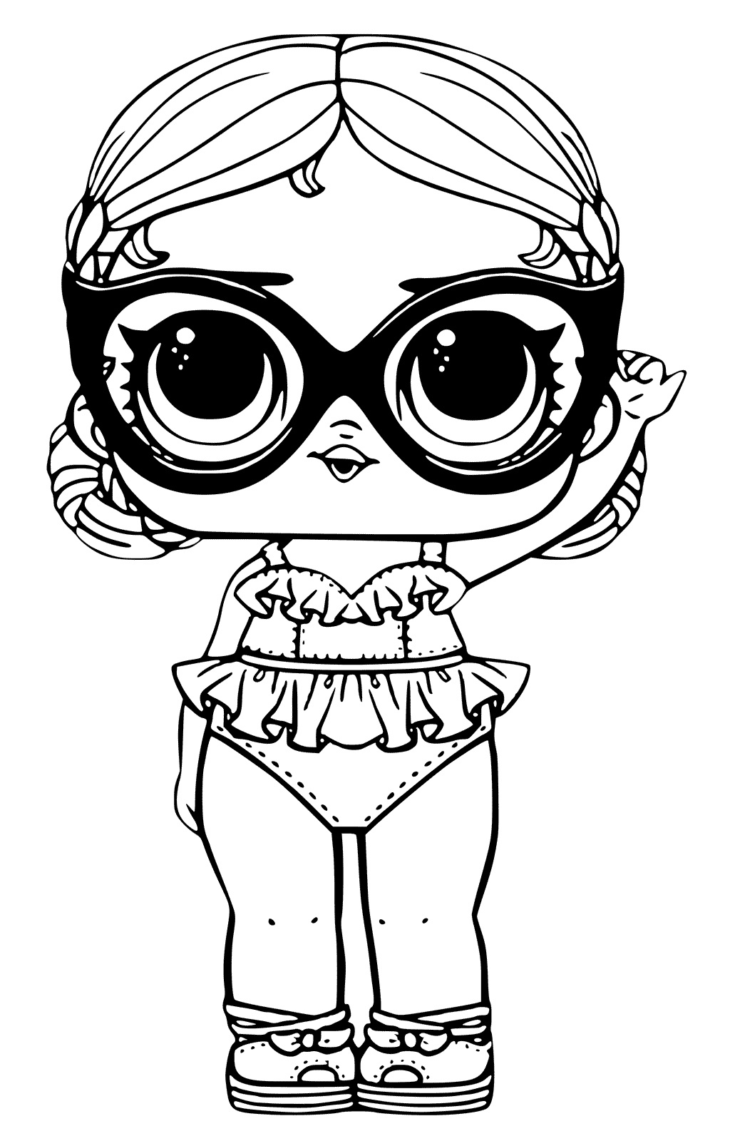 L.O.L. Surprise Dolls Coloring Pages