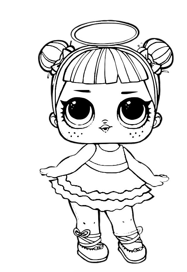 L.O.L. Surprise Dolls Coloring Pages