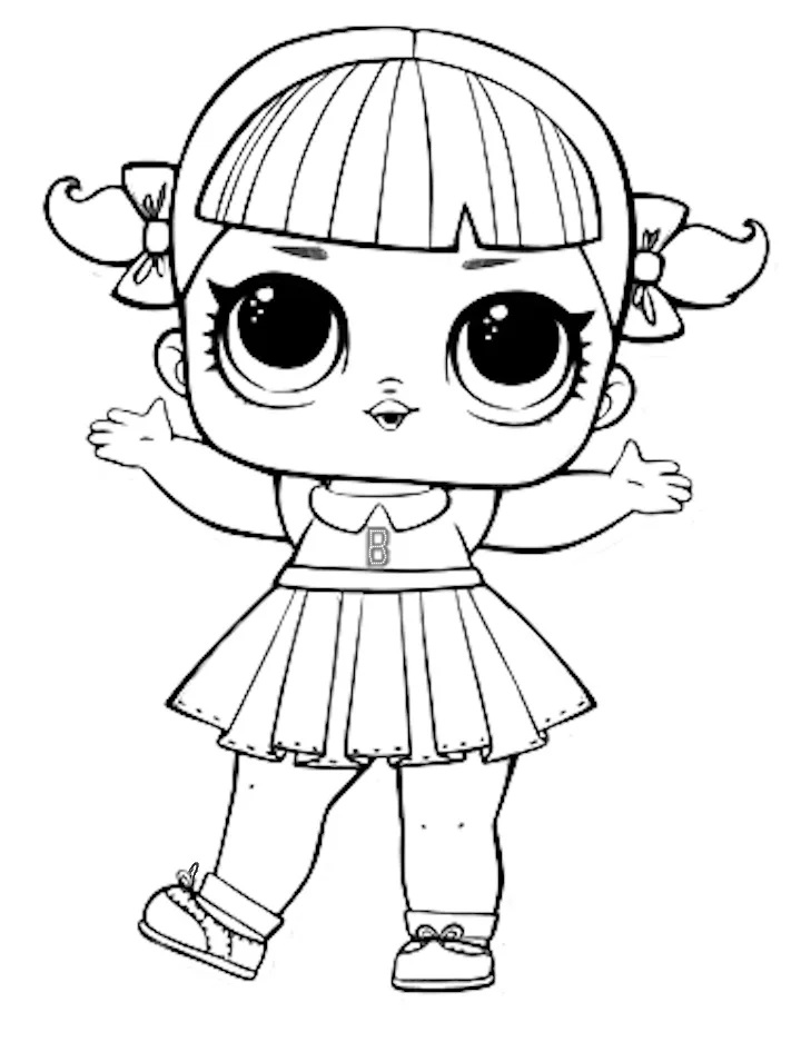 lol surprise dolls coloring pages  print them for free all
