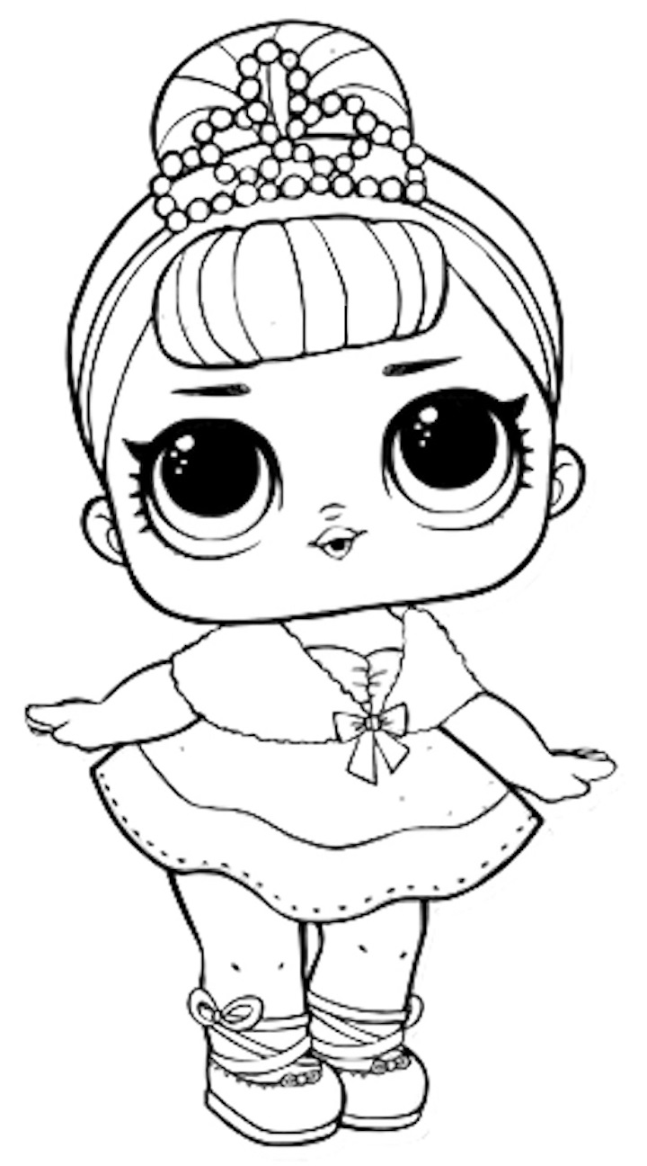 Lol Dolls Coloring Pages - Learny Kids