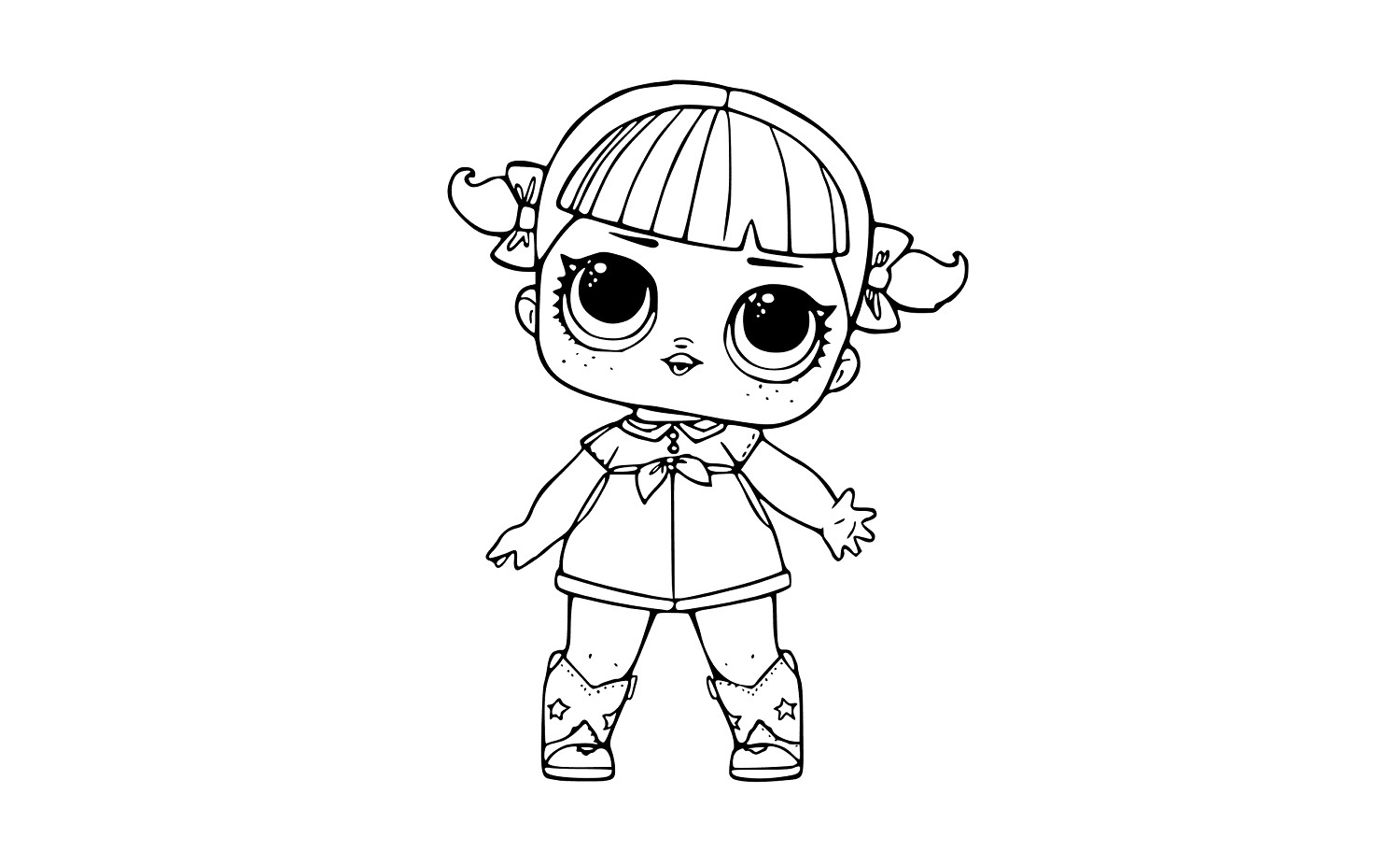 L.O.L. Surprise Dolls Coloring Pages