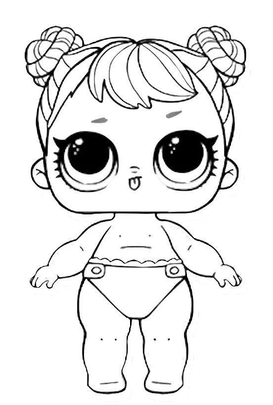 lol doll pictures to colour and print