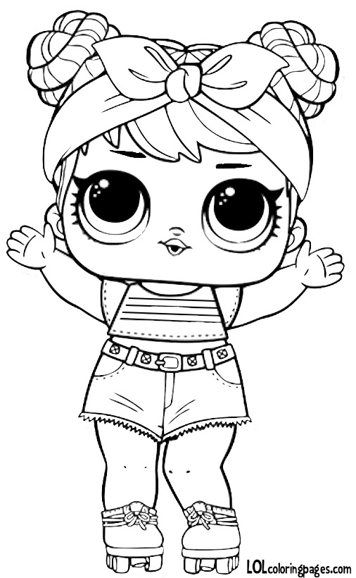 Lol Surprise Dolls Coloring Pages Print Them For Free All - 