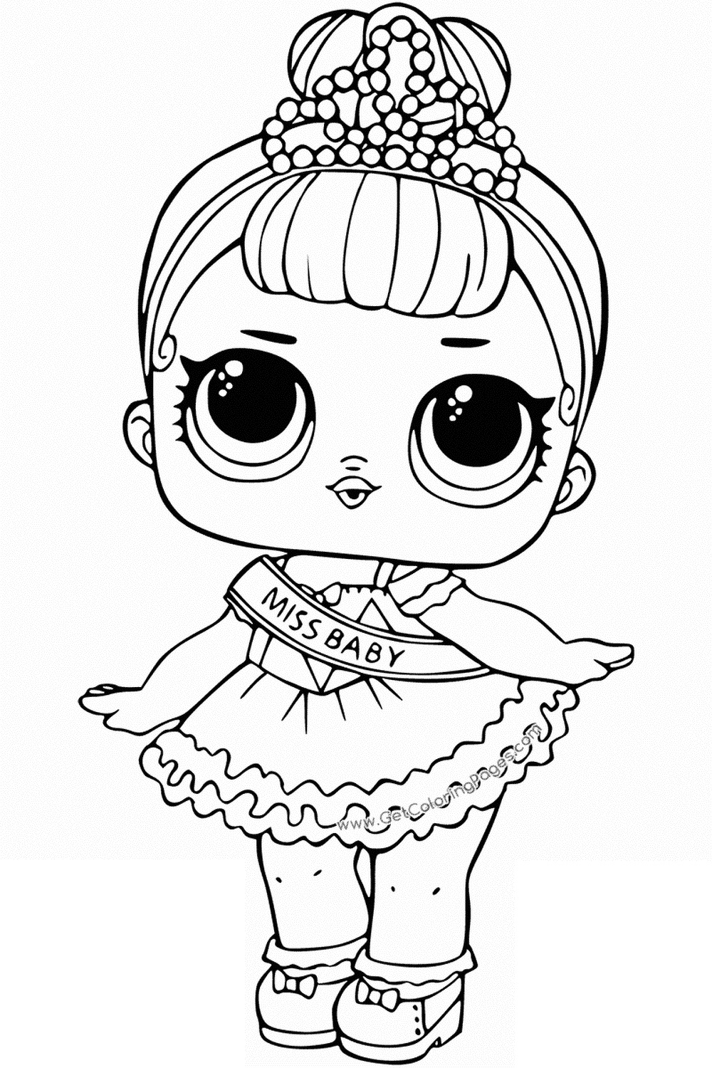 LOL Surprise Dolls Coloring Pages. Print Them for Free! All the Series