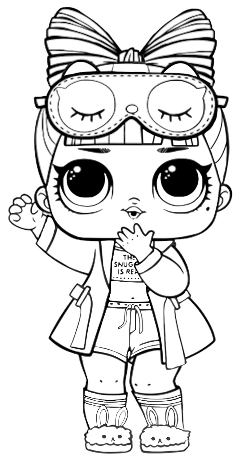 LOL Surprise Dolls Coloring Pages. Print Them for Free