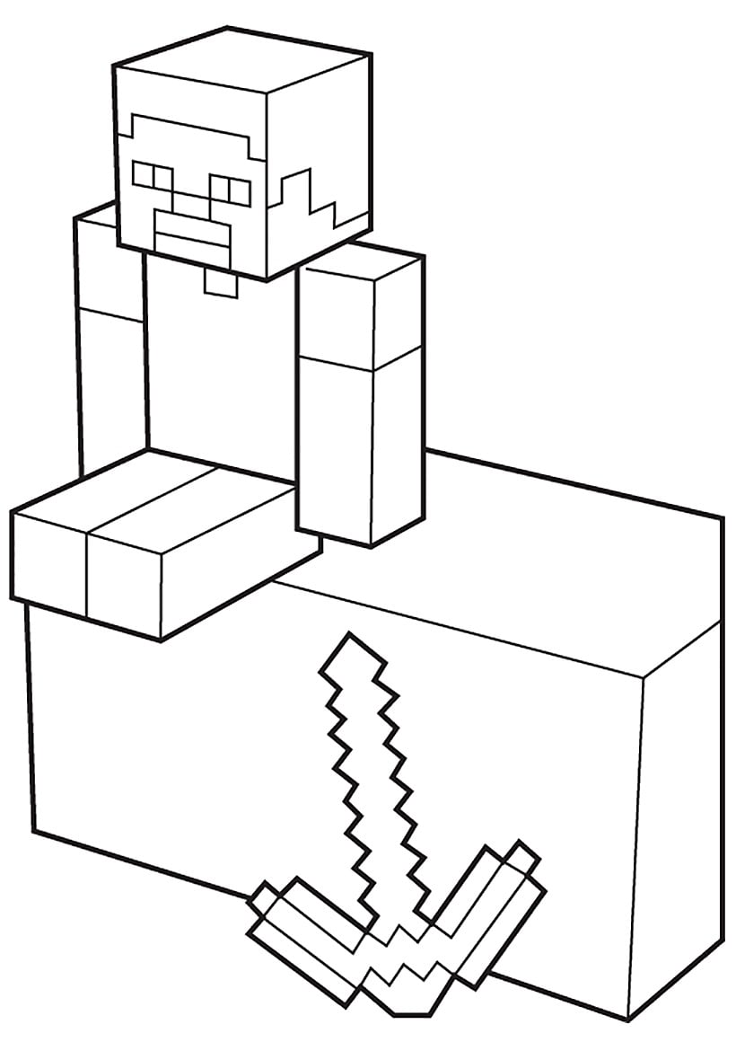 Minecraft Coloring Pages. Print Them For Free 100 ...