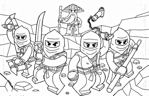 Ninjago Coloring Pages | 110 images Free Printable