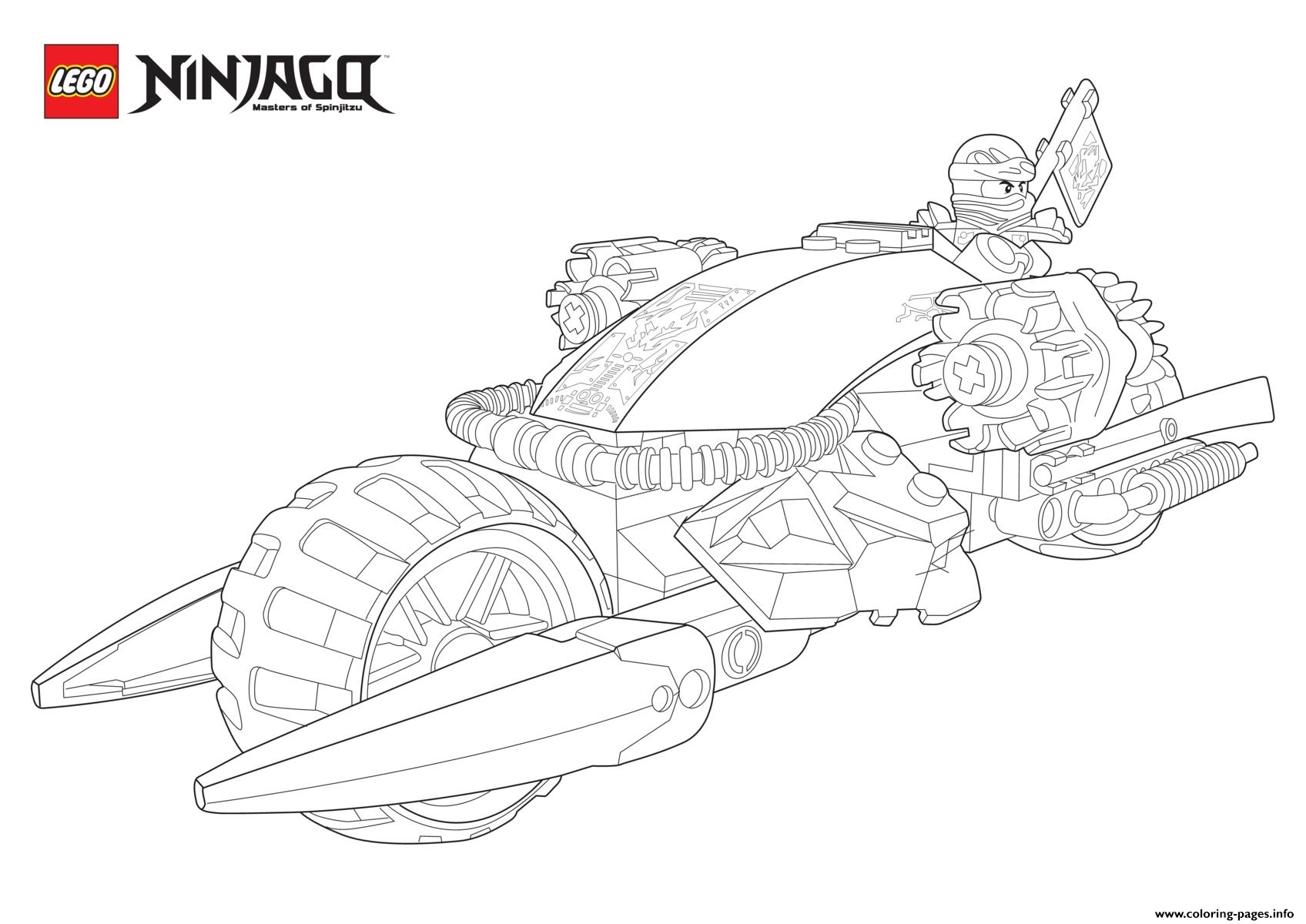 Ausmalbilder Ninjago Pdf