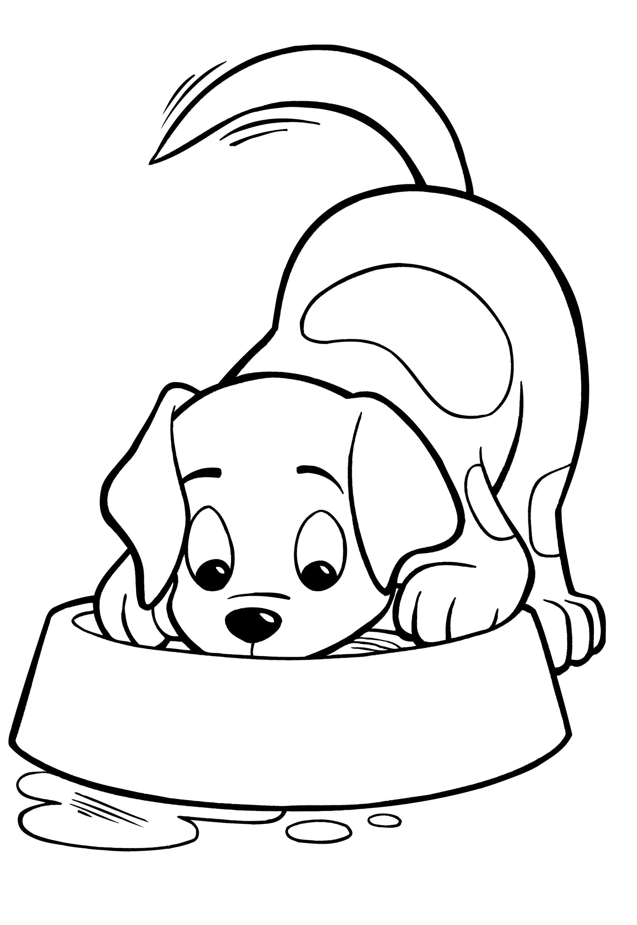 Dog Coloring Pages for Kids. Print Them Online for Free