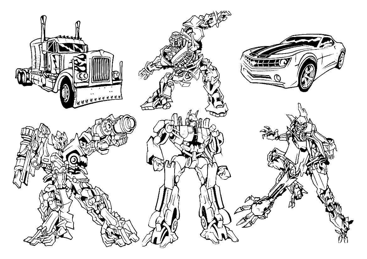 Transformers Coloring Pages | 100 Pictures Free Printable