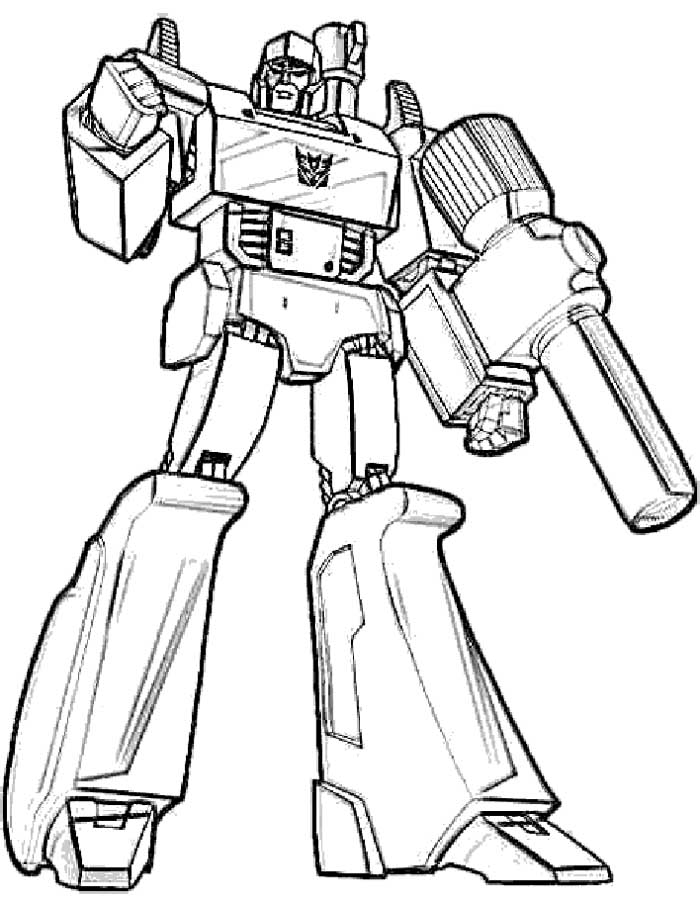 Transformers Coloring Pages. Print or Download for Free  