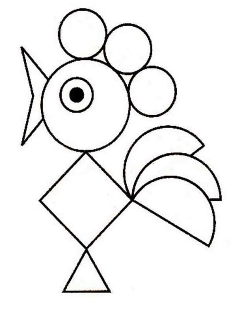 Shapes Coloring Pages for Children | Free Printable