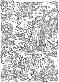 Hard Coloring Pages For Girls | 100 images Free Printable