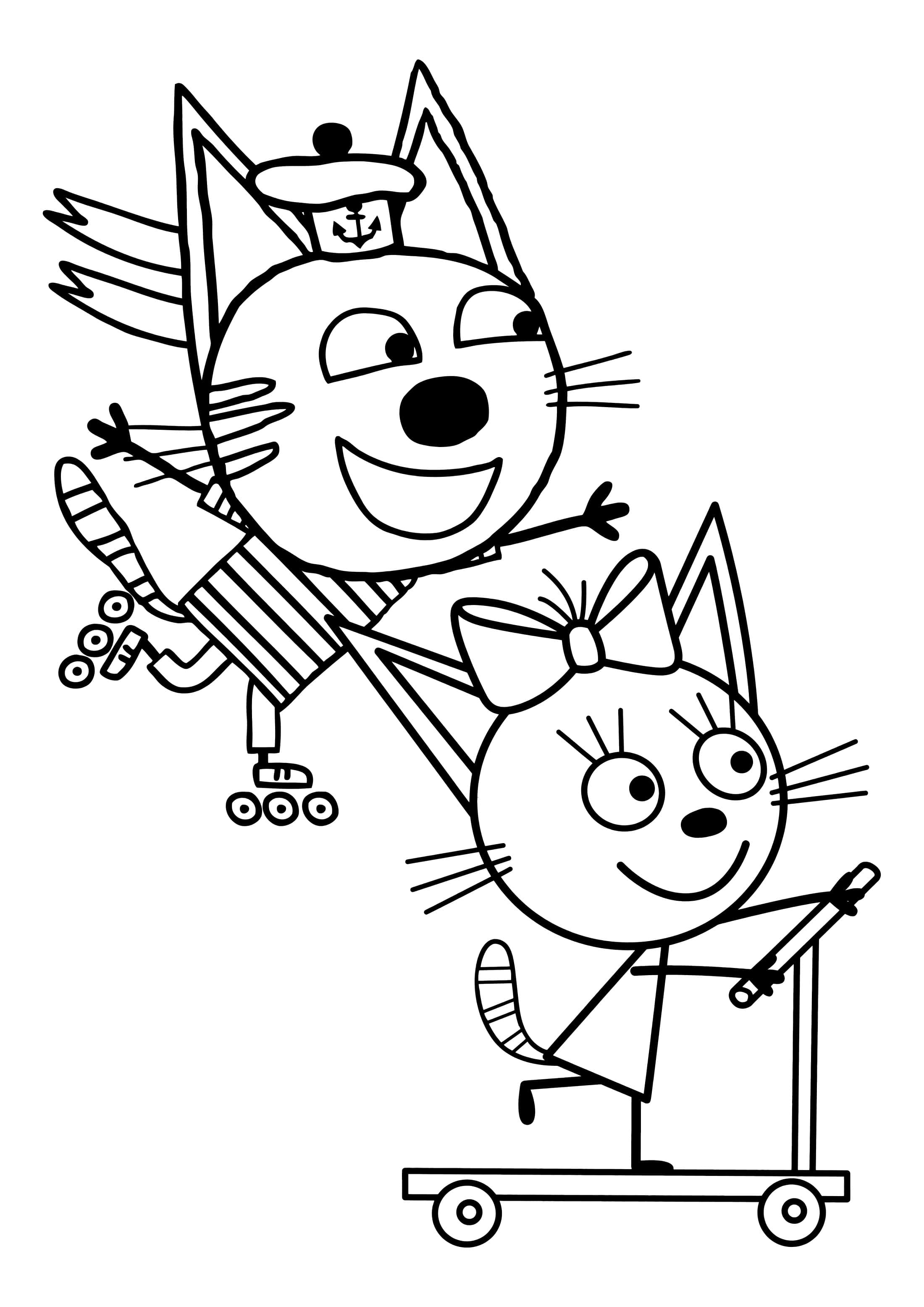 Coloriage Kid-E-Cats | 50 pages à colorier à imprimer gratuits
